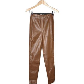 Vêtements Femme Pantalons Zara 34 - T0 - XS Marron