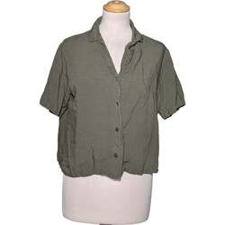 Vêtements Femme Chemises / Chemisiers Uniqlo chemise  34 - T0 - XS Vert Vert