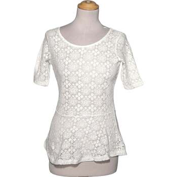 Vêtements Femme T-shirts & Polos Naf Naf 34 - T0 - XS Blanc