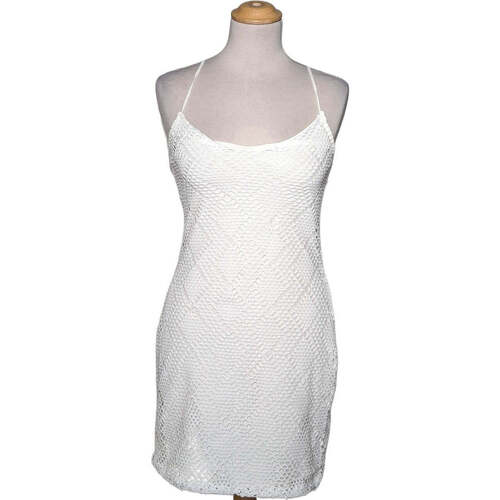 Vêtements Femme Robes courtes Morgan robe courte  38 - T2 - M Blanc Blanc