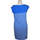 Vêtements Femme Robes courtes Petit Bateau robe courte  34 - T0 - XS Bleu Bleu