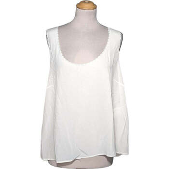Vêtements Femme Débardeurs / T-shirts sans manche Sézane débardeur  40 - T3 - L Blanc Blanc