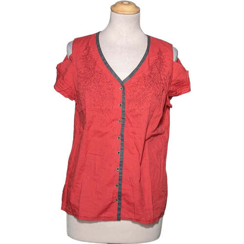 Cop Copine chemise 38 - T2 - M Rouge Rouge - Vêtements Chemises /  Chemisiers Femme 16,00 €