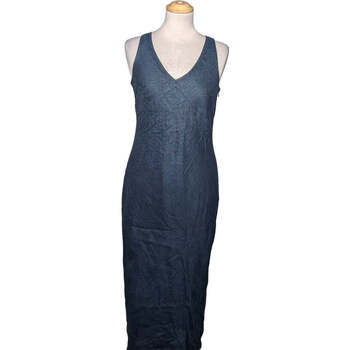 Vêtements Femme Robes Zara robe mi-longue  38 - T2 - M Bleu Bleu