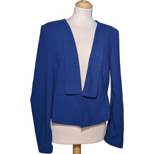 Vêtements Femme Tous les sacs Bcbgmaxazria blazer  40 - T3 - L Bleu Bleu