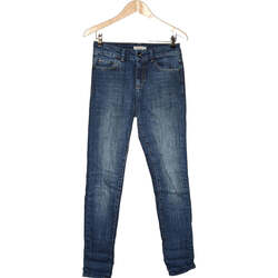 Vêtements Femme Chain Jeans DDP jean slim femme  36 - T1 - S Bleu Bleu