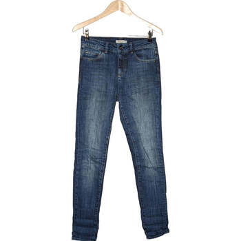 jeans ddp  jean slim femme  36 - t1 - s bleu 