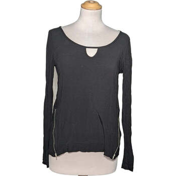 Vêtements Femme T-shirts & Polos DDP top manches longues  38 - T2 - M Noir Noir