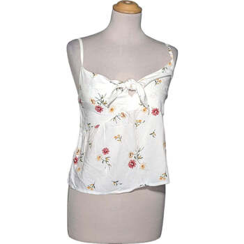 Vêtements Femme short sleeve t shirts Hollister débardeur  34 - T0 - XS Blanc Blanc