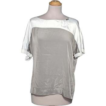 Vêtements Femme T-shirts Logo & Polos DDP top manches courtes  38 - T2 - M Blanc Blanc