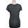 Vêtements Femme T-shirts & Polos adidas Originals top manches courtes  36 - T1 - S Noir Noir