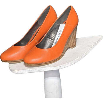 chaussures escarpins la redoute  paire d'escarpins  36 orange 