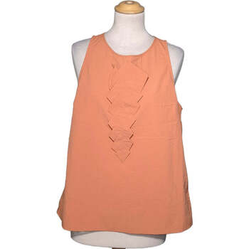 Vêtements Femme Débardeurs / T-shirts sans manche Manoukian débardeur  40 - T3 - L Orange Orange