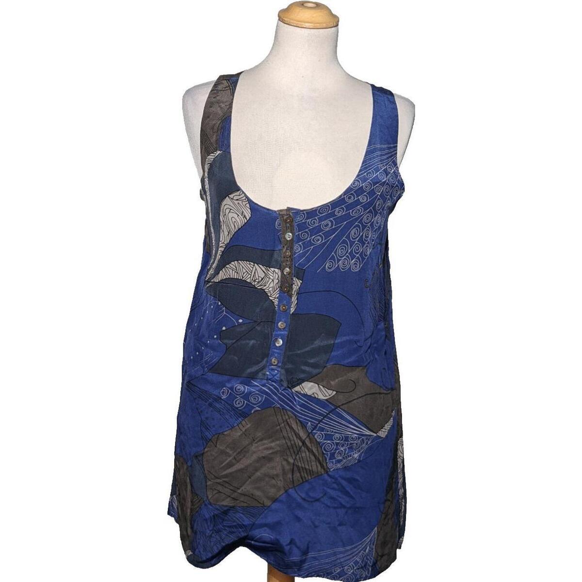 Vêtements Femme Politique de protection des données robe courte  36 - T1 - S Bleu Bleu