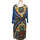 Vêtements Femme Robes Desigual robe mi-longue  36 - T1 - S Bleu Bleu