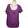Vêtements Femme Tri Trim T Shirt 42 - T4 - L/XL Violet
