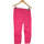 Vêtements Femme Pantalons Tommy Hilfiger 38 - T2 - M Rose