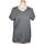 Vêtements Femme T-shirts & Polos Rodier top manches courtes  40 - T3 - L Gris Gris