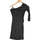 Vêtements Femme Robes courtes Manoukian robe courte  34 - T0 - XS Noir Noir