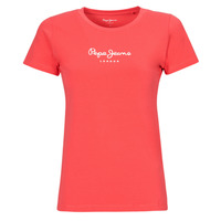 Vêtements Femme T-shirts manches courtes Pepe jeans NEW VIRGINIA SS N Rouge