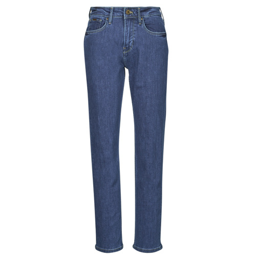 Vêtements Femme Jeans droit Pepe jeans STRAIGHT JEANS HW Bleu