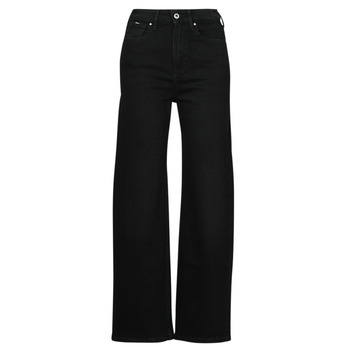 Vêtements Femme Jeans flare / larges Pepe jeans WIDE LEG JEANS UHW Noir