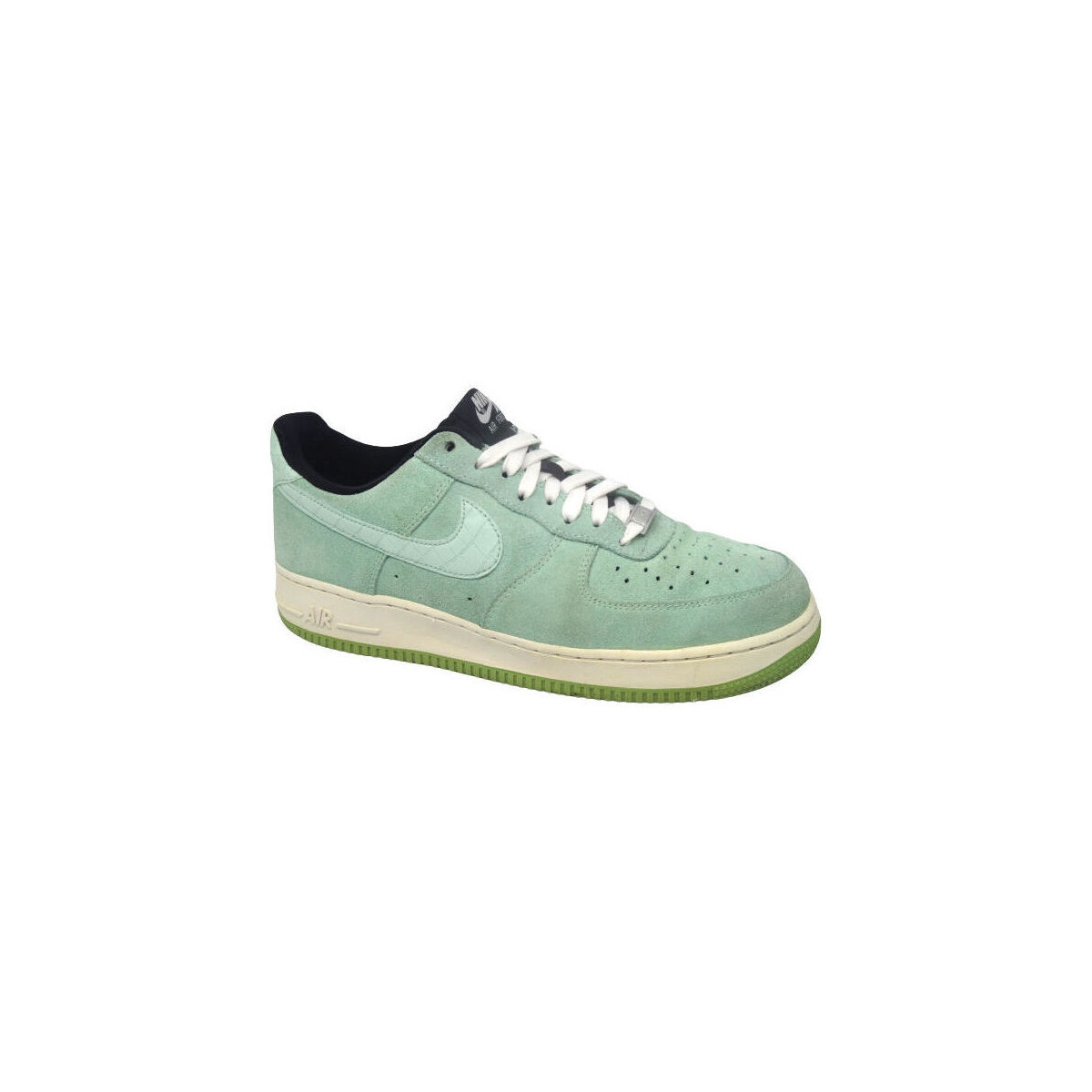 Chaussures Baskets mode Nike Reconditionné Air Force - Vert