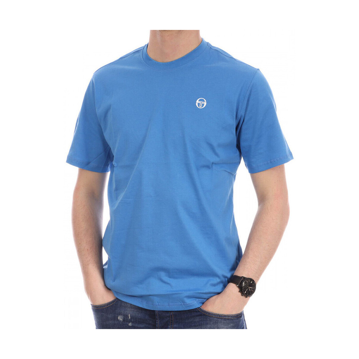 Vêtements Homme T-shirts & Polos Sergio Tacchini 38713-296CW Bleu
