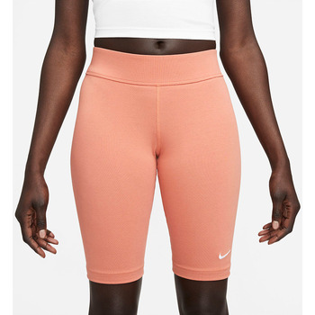 Vêtements Femme Shorts / Bermudas drop Nike Short Cycliste Femme  Essential / Orange Orange