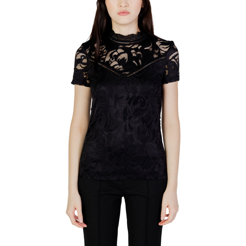 Vêtements Femme T-shirts manches courtes Vila 14049852 Noir