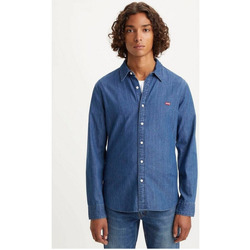 Vêtements Homme Chemises manches longues Levi's LEVIS - LS BATTERY HM SHIRT SLIM LYON BATTERY Bleu