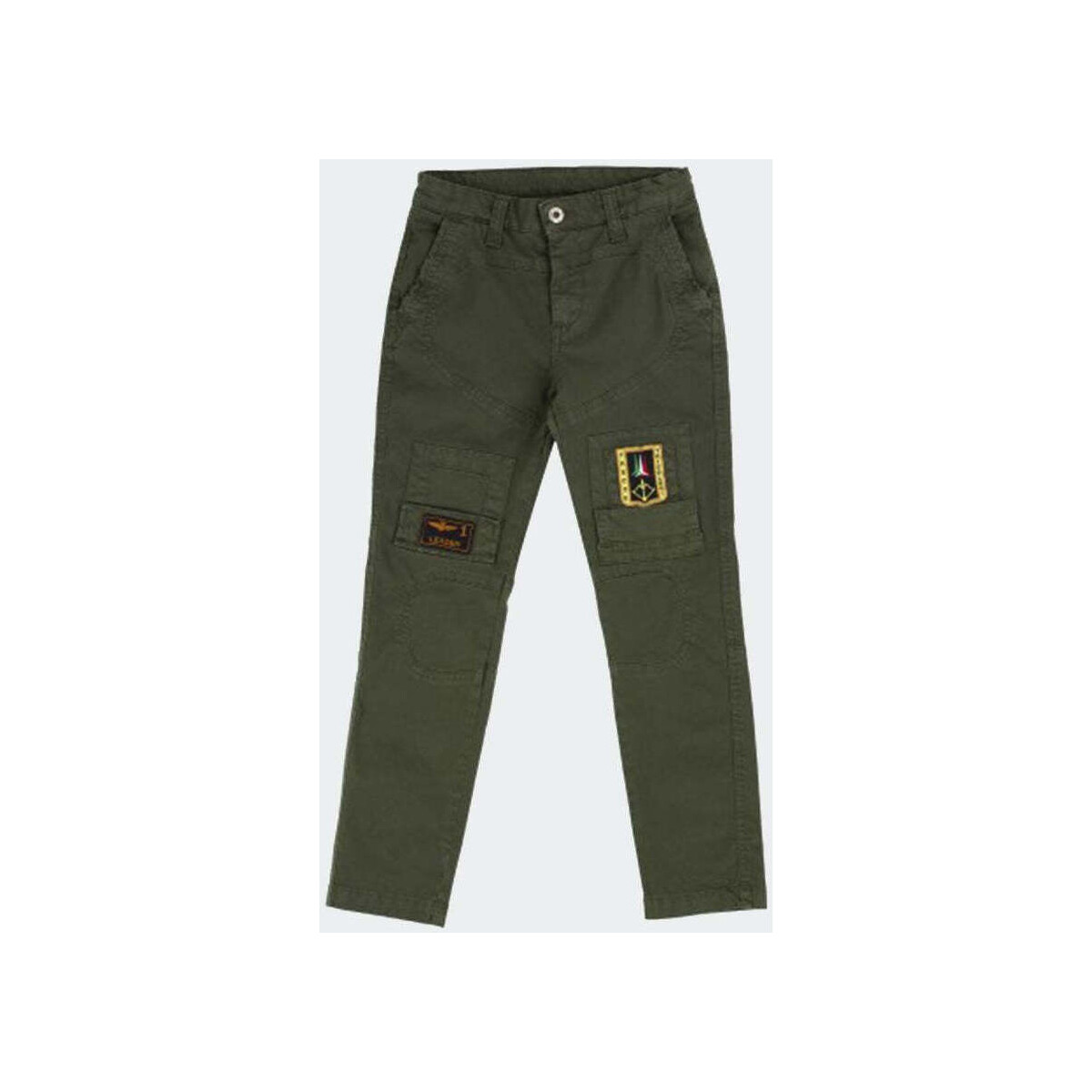 Vêtements Garçon Pantalons Aeronautica Militare  Vert