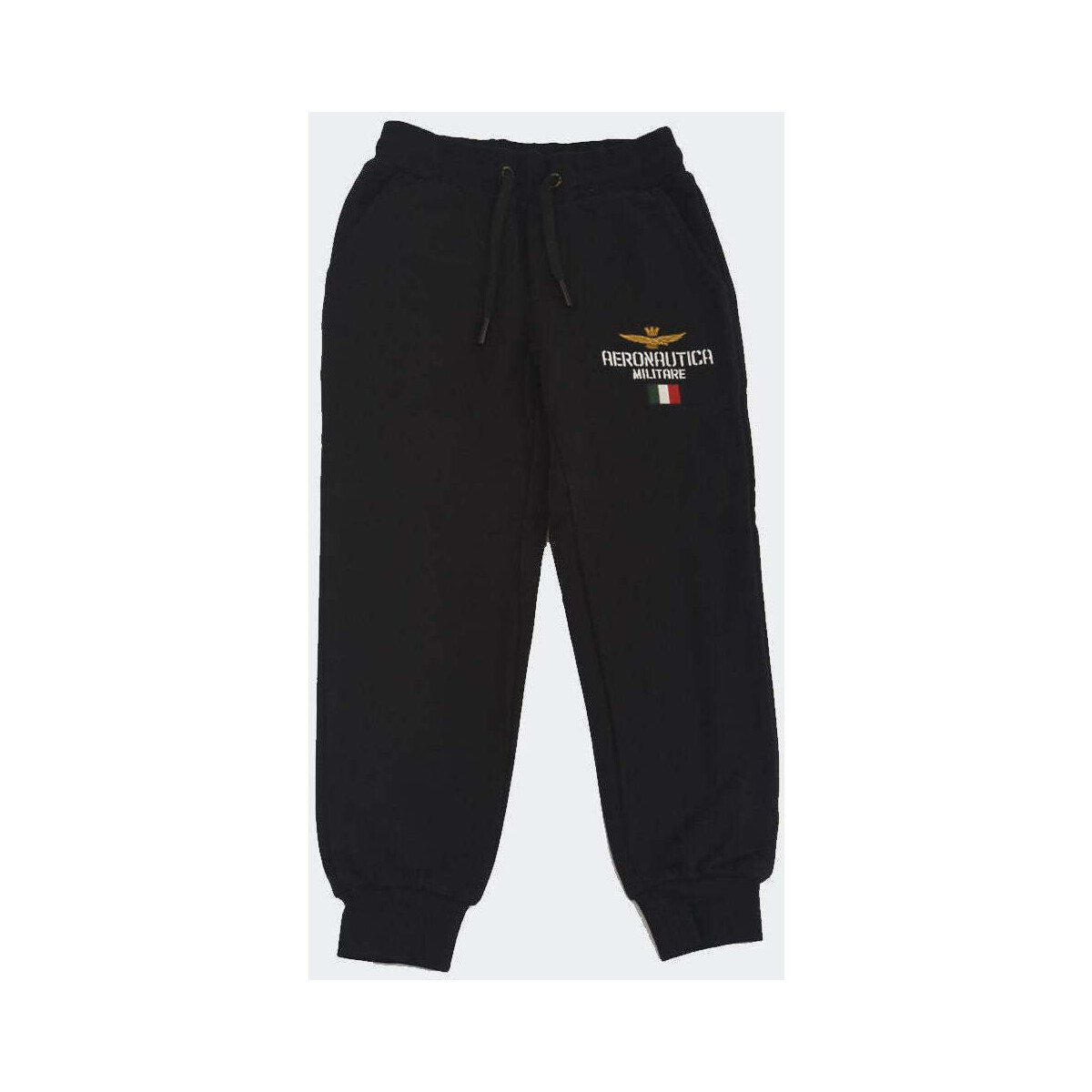 Vêtements Garçon Pantalons de survêtement Aeronautica Militare  Noir