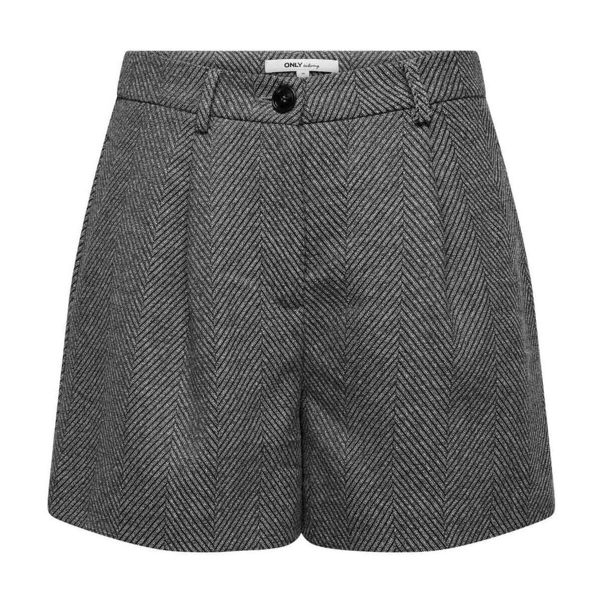 Vêtements Femme Shorts / Bermudas Only  Gris