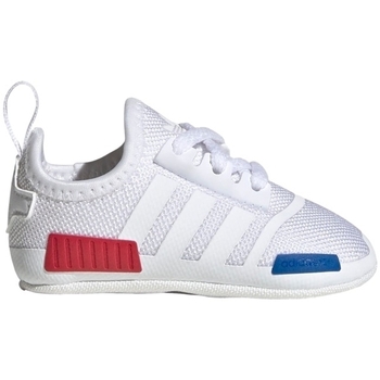 Chaussures Enfant Baskets mode whitecloud adidas Originals Sneakers NMD Crib HQ1651 Blanc