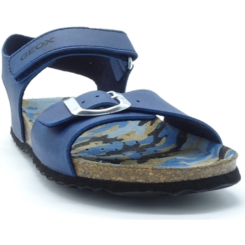 Chaussures Garçon Sandales et Nu-pieds Geox GHITA J028LB Bleu