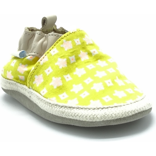 Chaussures Fille Chaussons Robeez SUNNY CAMP Jaune