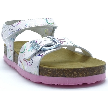 Chaussures Fille Sandales et Nu-pieds Plakton SERENA 135488 Blanc
