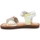 Chaussures Fille Sandales et Nu-pieds Kickers DYASTAR BLANC SUNSHINE Blanc