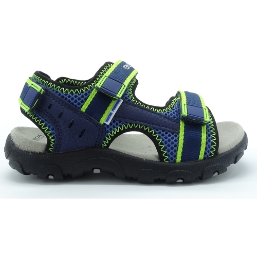 Chaussures Garçon Sandales et Nu-pieds Geox STRADA J1524A Bleu
