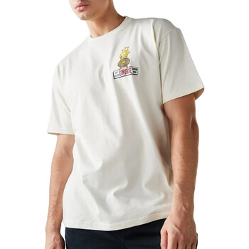 Vêtements Homme T-shirts manches courtes Converse 10023258-A01 Blanc