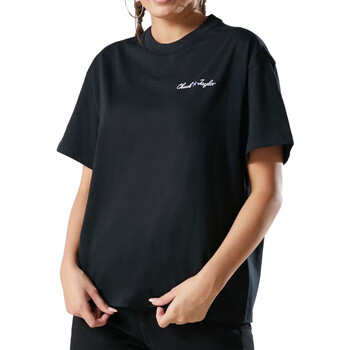 Vêtements Femme T-shirts & Polos Converse 10023729-A01 Noir