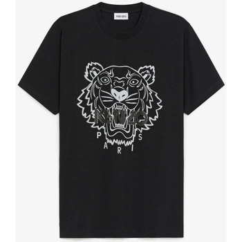 Vêtements Homme T-shirts manches courtes Kenzo FESTIVE TIGER CLASSIC Noir