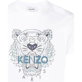 Vêtements Homme T-shirts manches courtes Kenzo TIGER CLASSIC Blanc
