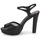 Chaussures Femme Sandales et Nu-pieds Menbur 24773 Noir