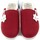 Chaussures Femme Malles / coffres de rangements Femme Chaussures, Mule, Tissu chaud-83W32 Rouge