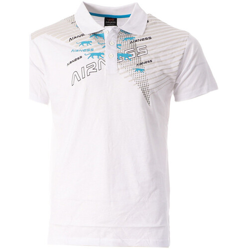 Vêtements Homme T-shirts & Polos Airness 1A/4/1/18 Blanc