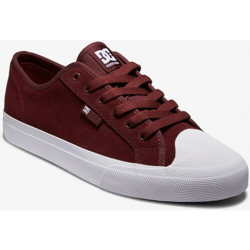 Chaussures Chaussures de Skate DC Shoes low-cut MANUAL RT S burgundy Rouge