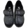 Chaussures Femme Chaussons Emanuela Femme Chaussures, Pantoufle, Tissu Extensible-255023 Noir