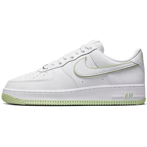 Chaussures Homme Baskets basses green Nike AIR FORCE 1 LO Vert
